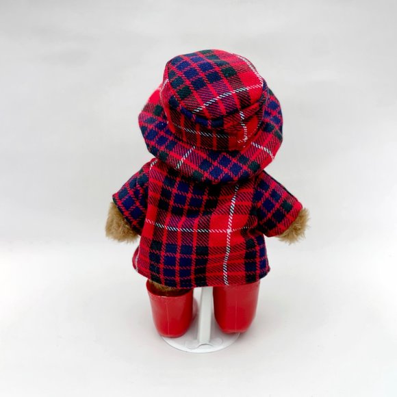 80s Handmade 12" Wellie Bear Gang Wilber the Big Game Hunter Scottish Teddy Bear - Picture 3 of 10
